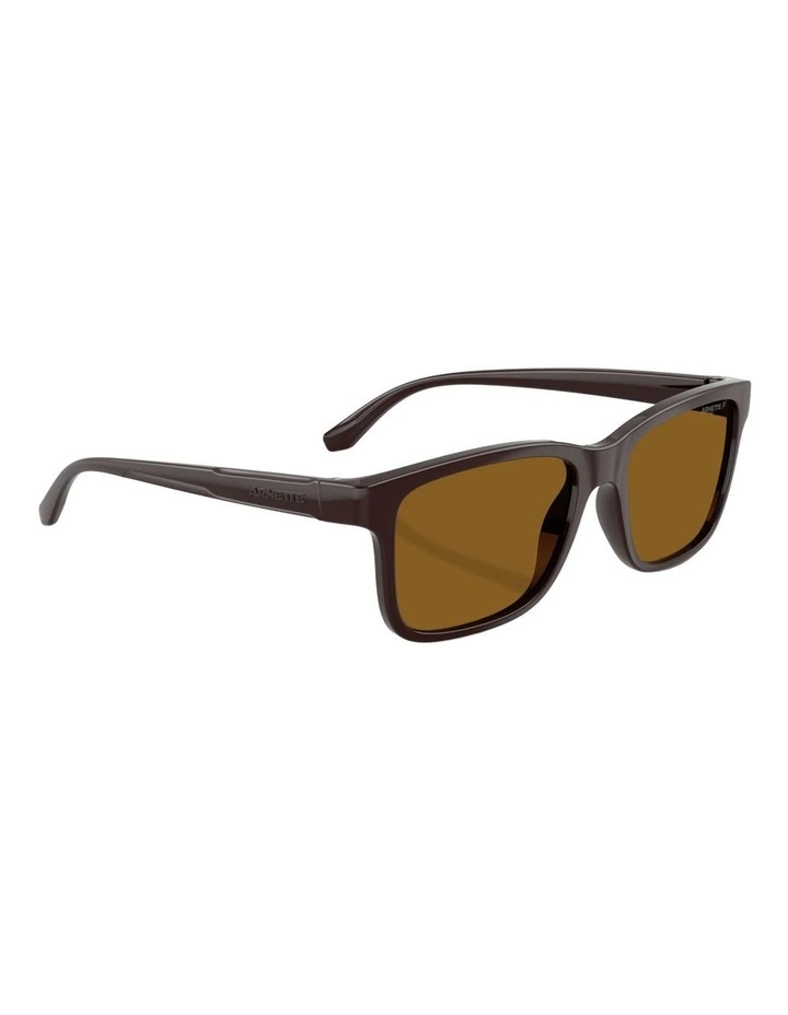 Arnette  Injected Polarised Sunglasses in Brown image 5