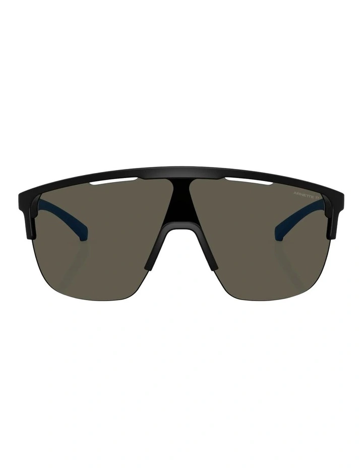 Arnette Injected Polarised Sunglasses in Black image 2