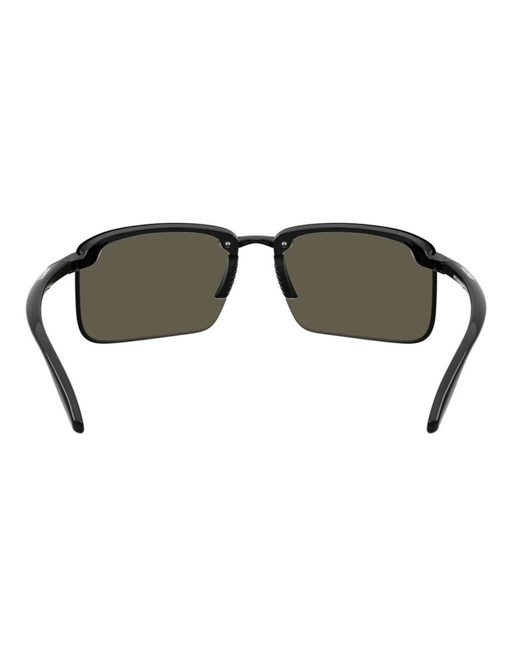 Arnette Injected Polarised Sunglasses in Black image 3