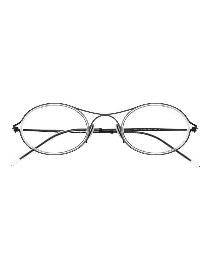 Giorgio Armani Metal Sunglasses in Black image 4