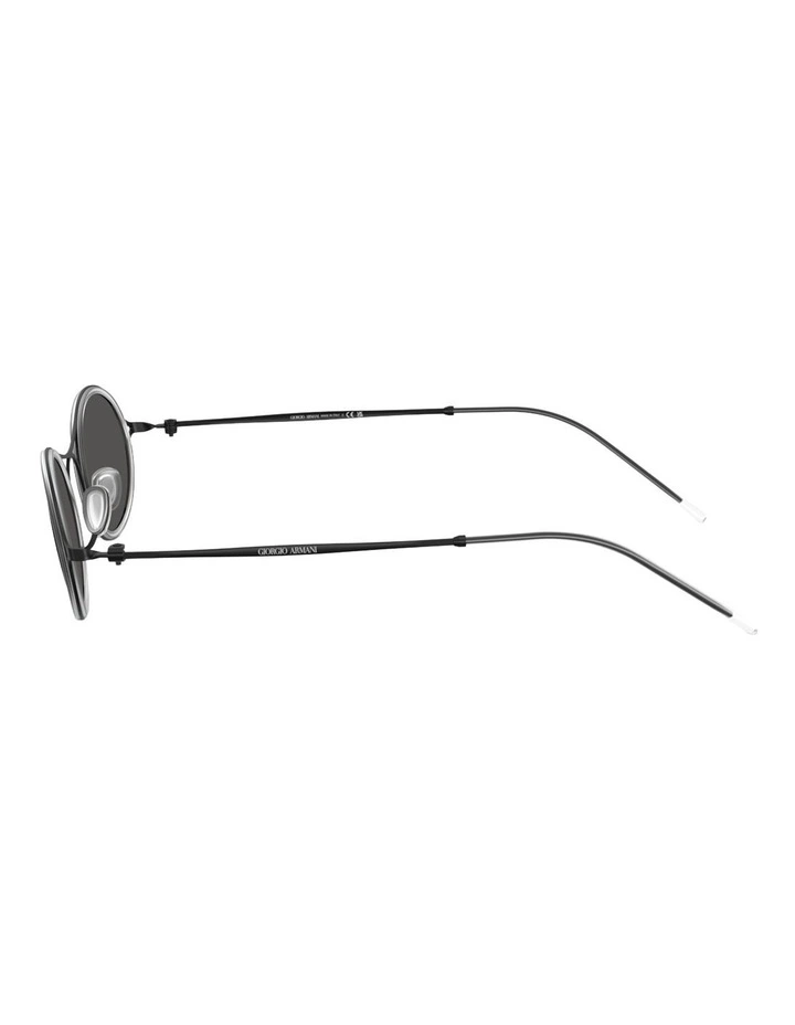 Giorgio Armani Metal Sunglasses in Black image 2