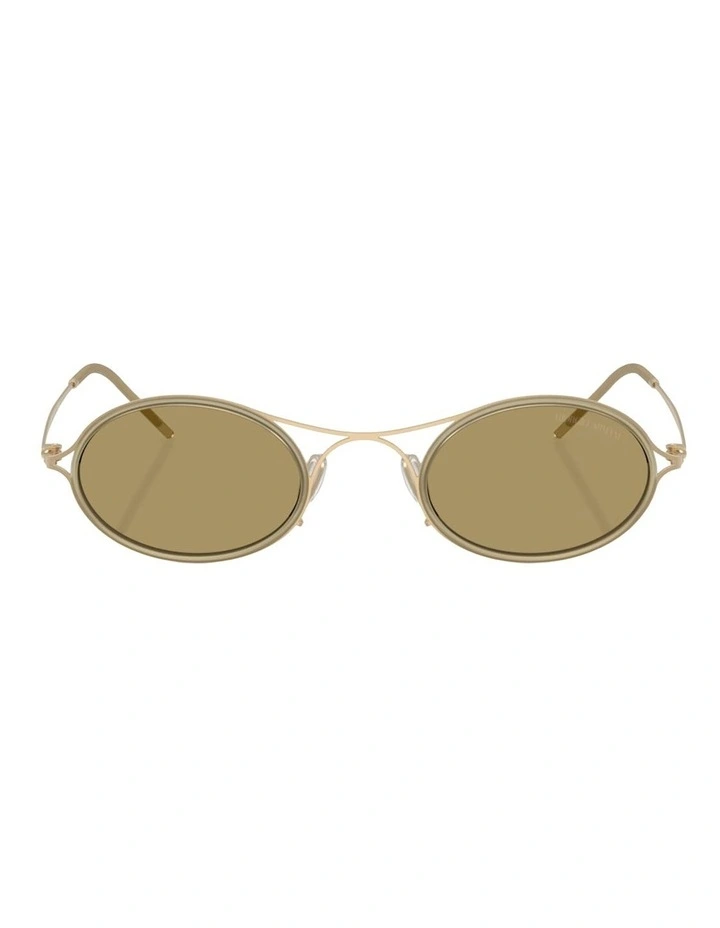 Giorgio Armani Metal Sunglasses in Black image 1