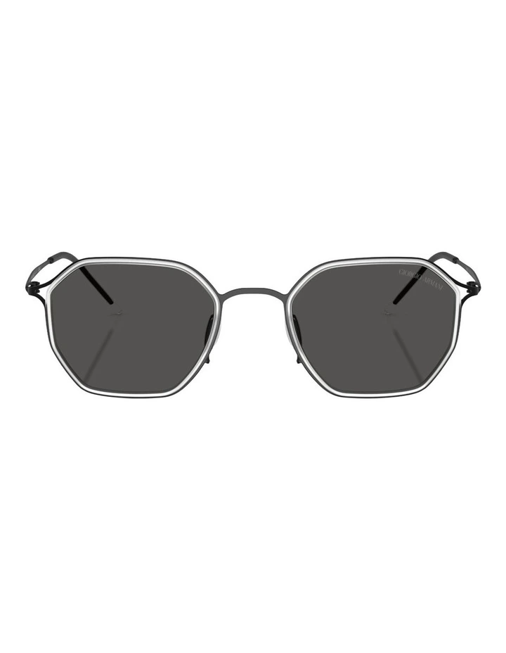 Giorgio Armani  Metal Sunglasses in Black image 1