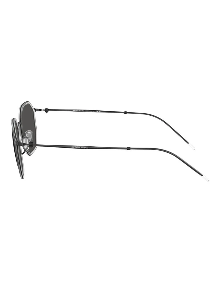 Giorgio Armani  Metal Sunglasses in Black image 2