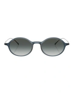 Giorgio Armani  Injected Sunglasses in Blue