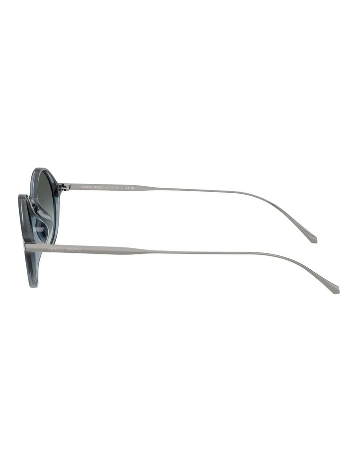 Giorgio Armani Injected Sunglasses in Blue image 3
