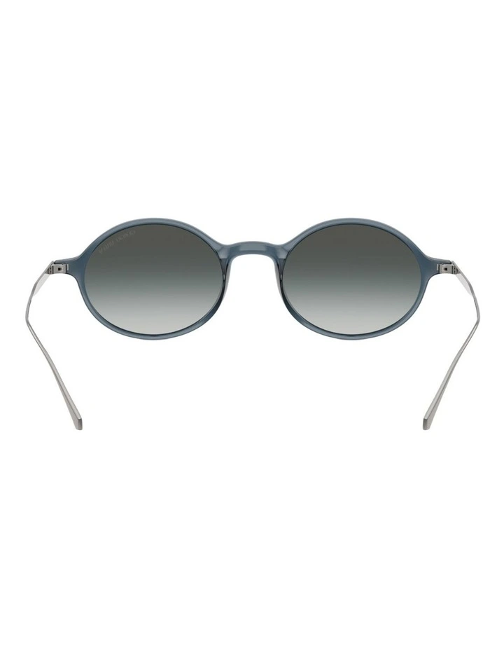 Giorgio Armani Injected Sunglasses in Blue image 4