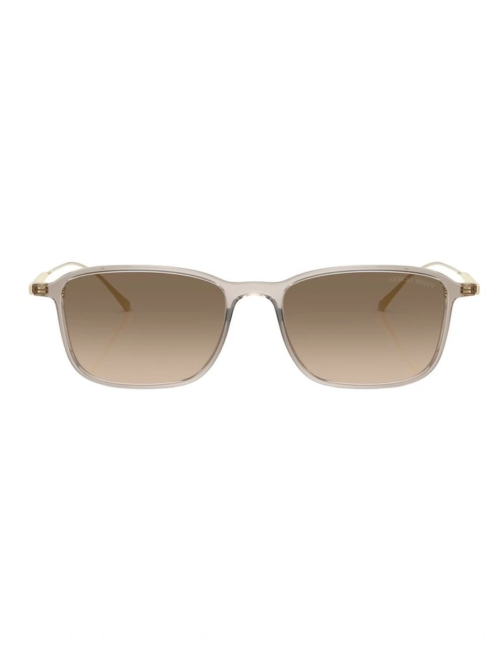 Giorgio Armani Injected Sunglasses in Brown image 1