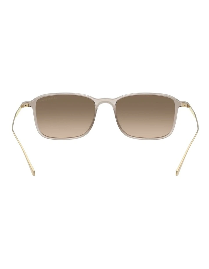 Giorgio Armani Injected Sunglasses in Brown image 3