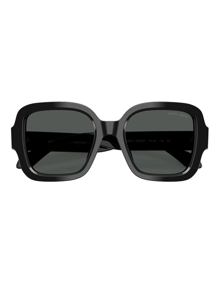 Giorgio Armani Acetate Sunglasses in Black image 4