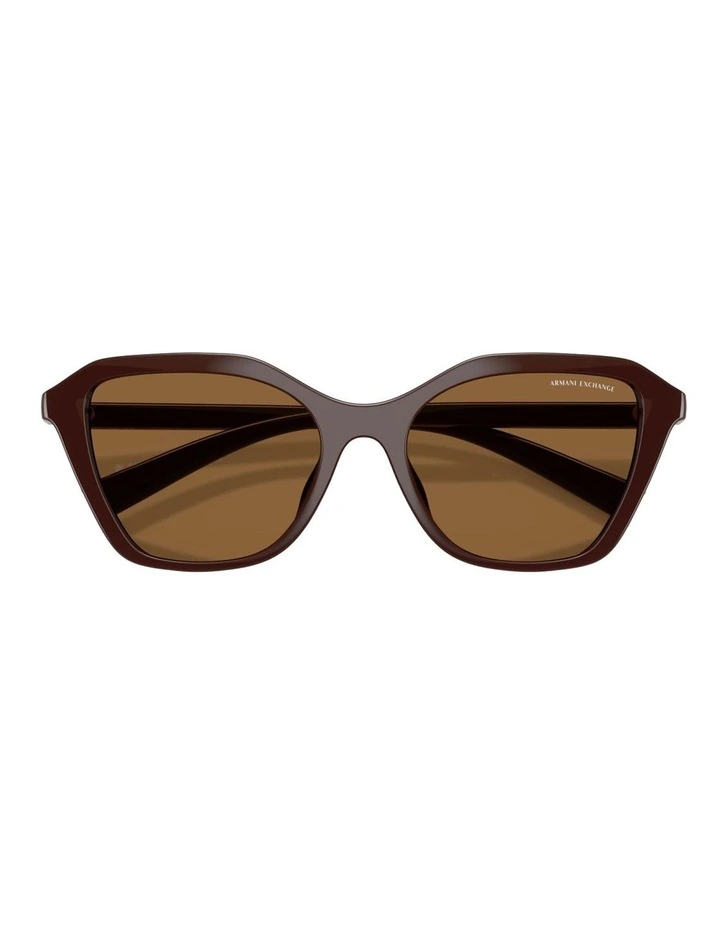 Armani Exchange  Injected Sunglasses in Brown image 4