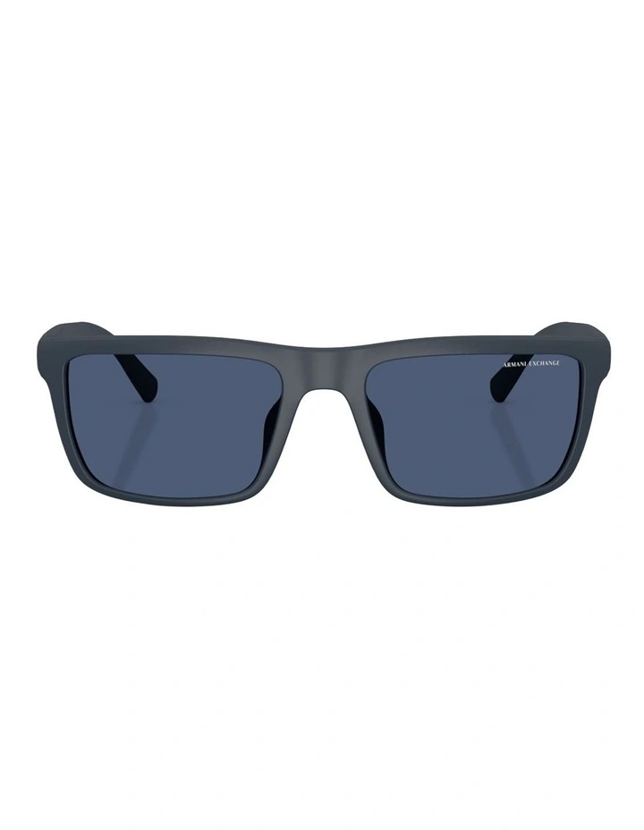 Armani Exchange  Injected Sunglasses in Blue image 2