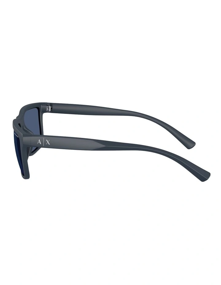 Armani Exchange  Injected Sunglasses in Blue image 3