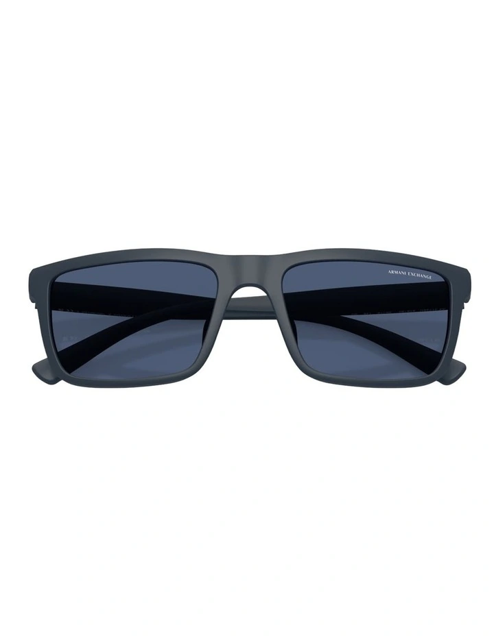 Armani Exchange  Injected Sunglasses in Blue image 4