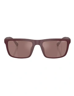 Armani Exchange  Injected Sunglasses in Violet