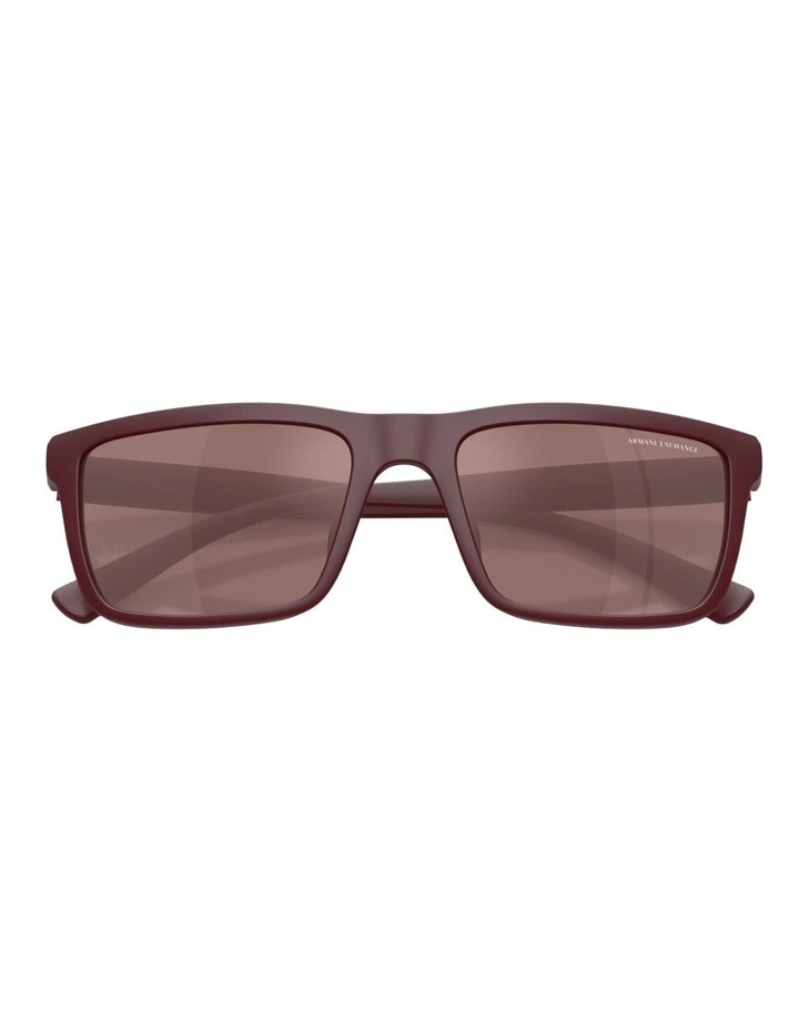 Armani Exchange Injected Sunglasses in Violet image 4