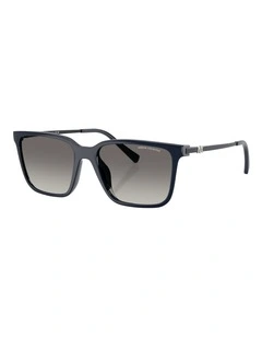 Armani Exchange  Injected Polarised Sunglasses in Blue