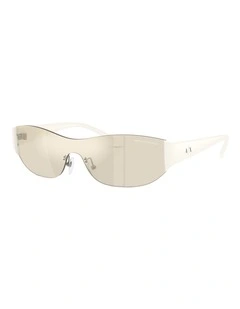 Armani Exchange  Injected Sunglasses in White