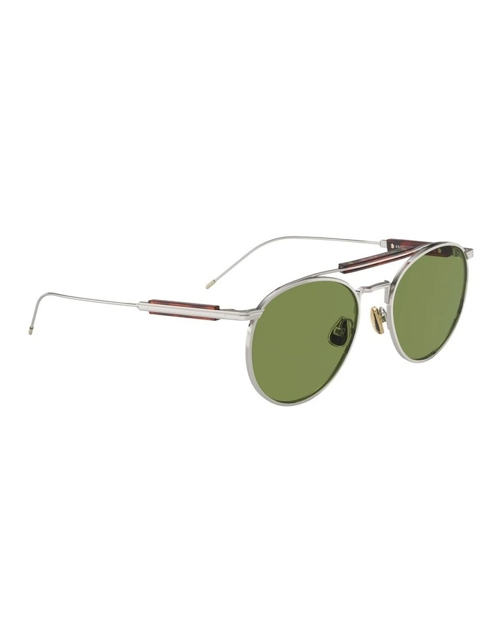Brunello Cucinelli Titanium Sunglasses in Silver image 5