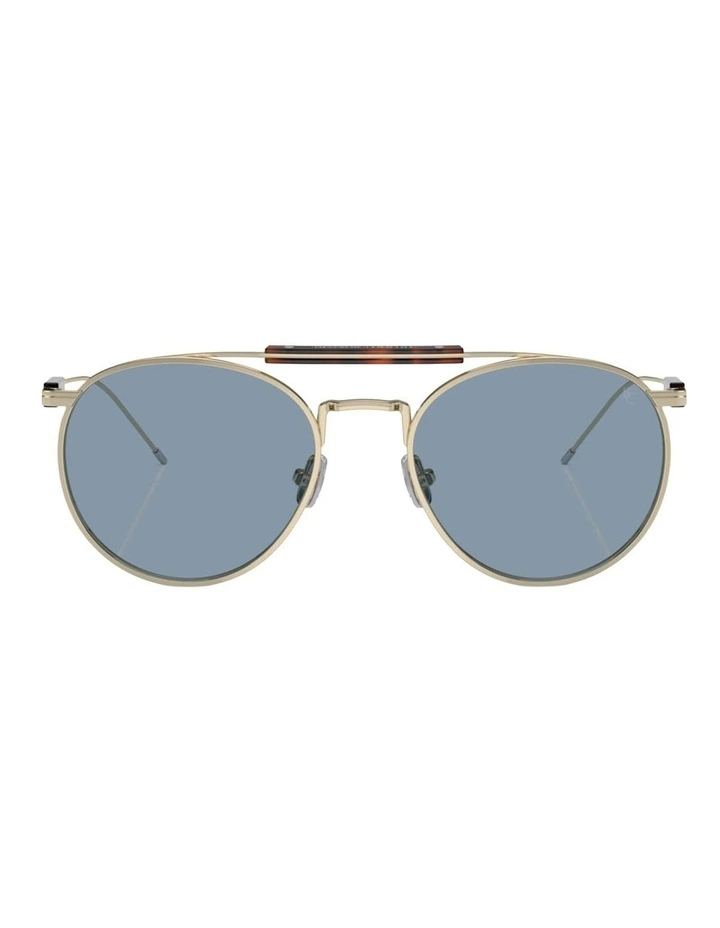 Brunello Cucinelli Titanium Sunglasses in Gold image 1