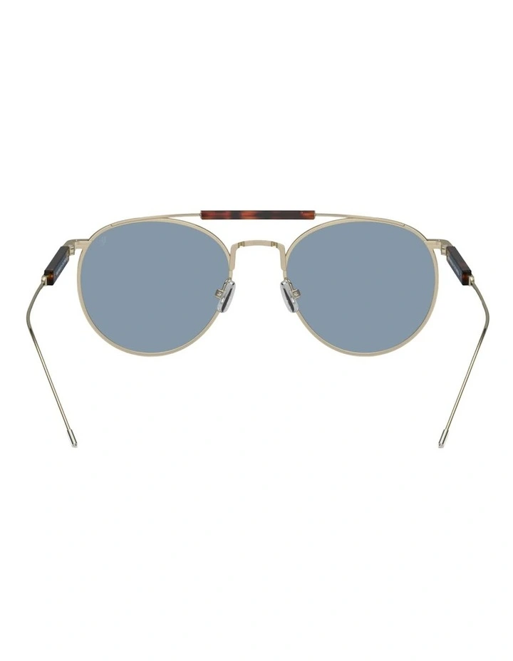 Brunello Cucinelli Titanium Sunglasses in Gold image 3