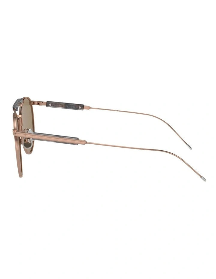 Brunello Cucinelli Titanium Sunglasses in Pink image 2