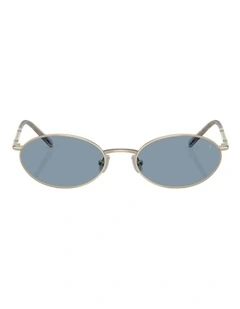 Brunello Cucinelli  Titanium Sunglasses in Gold