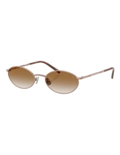Brunello Cucinelli  Titanium Sunglasses in Pink