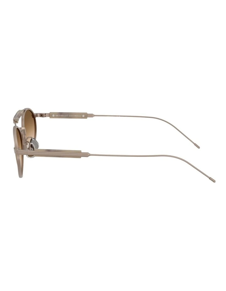 Brunello Cucinelli  Titanium Sunglasses in Pink image 3