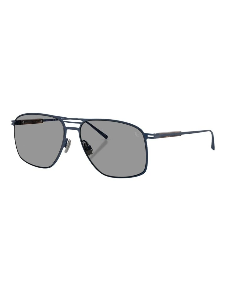Brunello Cucinelli  Titanium Sunglasses in Blue image 1