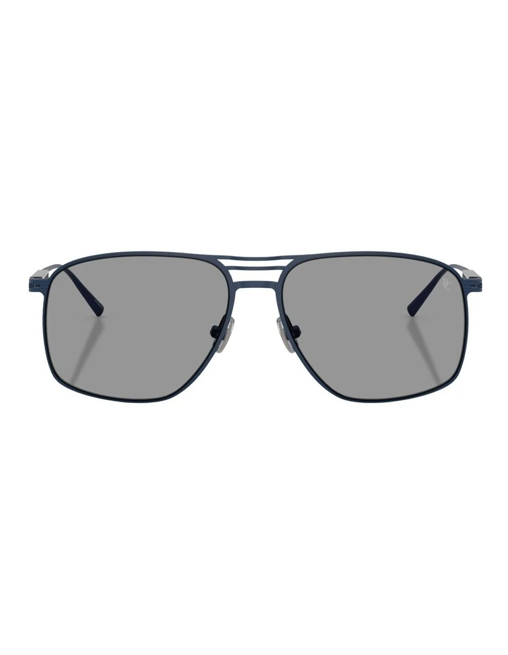 Brunello Cucinelli  Titanium Sunglasses in Blue image 2