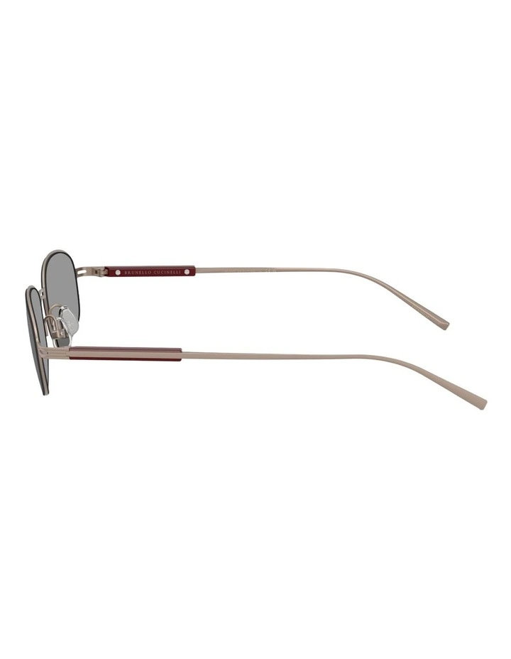 Brunello Cucinelli  Titanium Sunglasses in Pink image 3