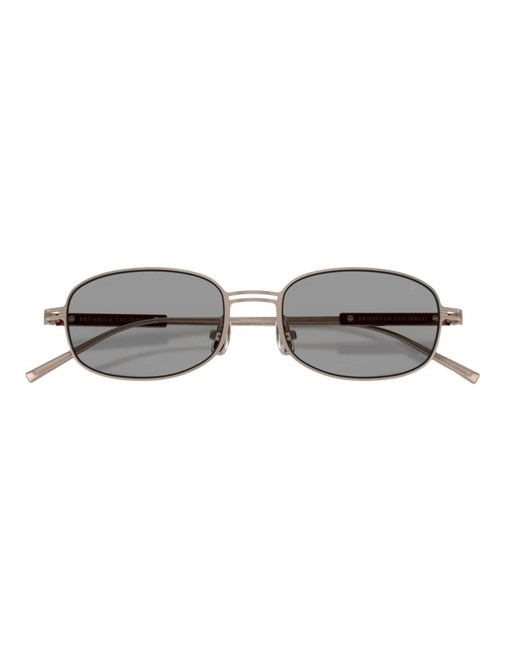 Brunello Cucinelli  Titanium Sunglasses in Pink image 4