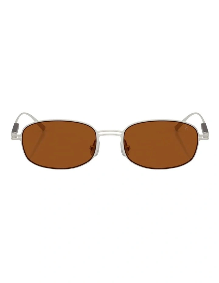 Brunello Cucinelli  Titanium Sunglasses in Transparent image 1