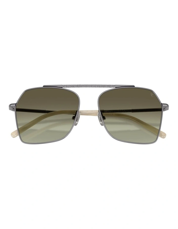 Brunello Cucinelli Titanium Sunglasses in Grey image 4