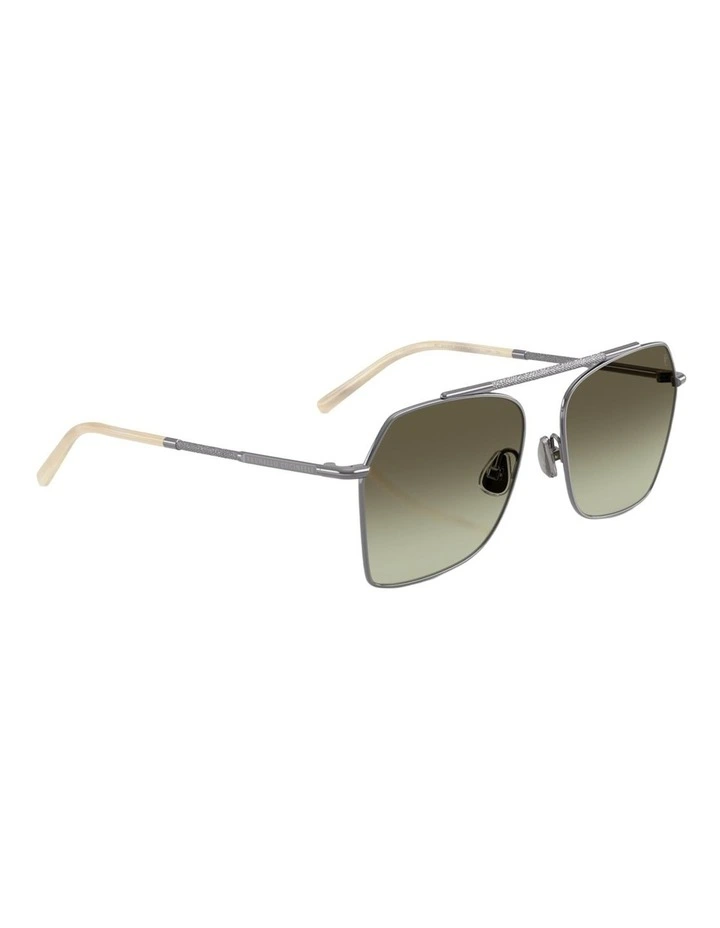 Brunello Cucinelli Titanium Sunglasses in Grey image 5