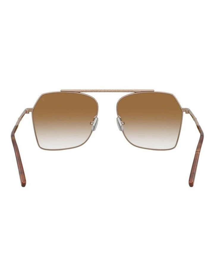 Brunello Cucinelli Titanium Sunglasses in Gold image 2