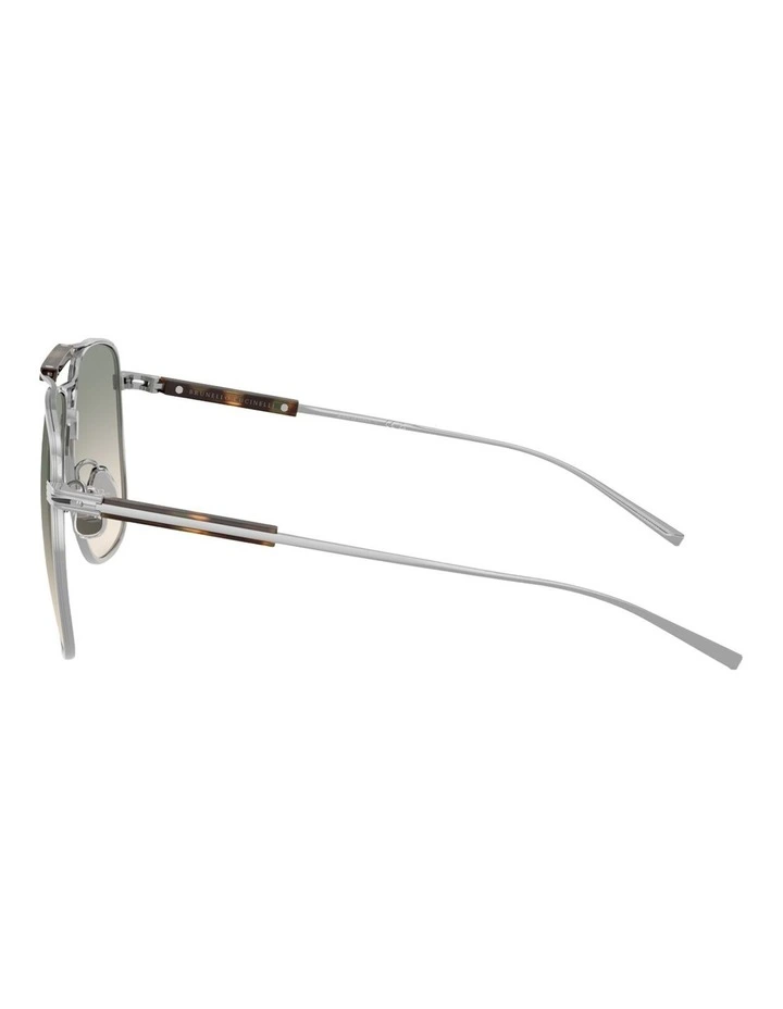 Brunello Cucinelli Titanium Sunglasses in Silver image 2
