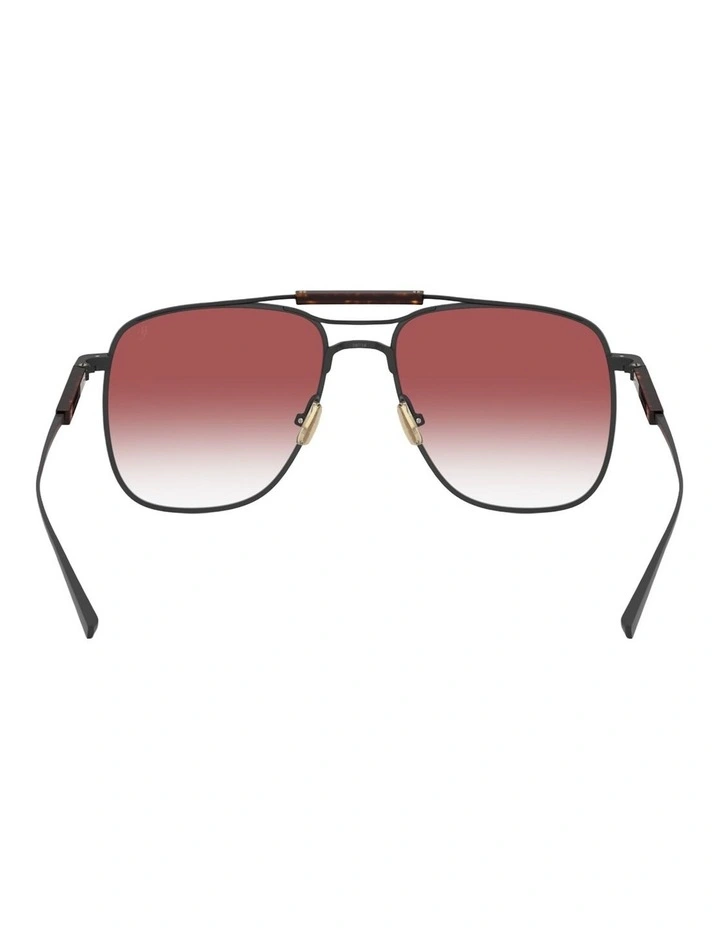 Brunello Cucinelli  Titanium Sunglasses in Black image 3