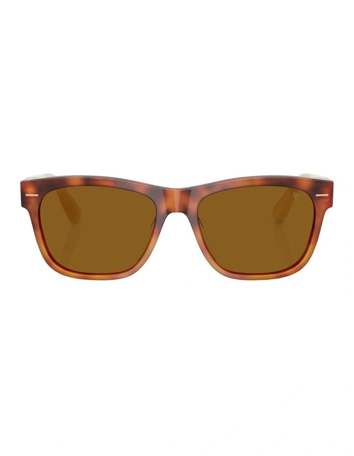 Brunello Cucinelli  Acetate Sunglasses in Tortoise image 1