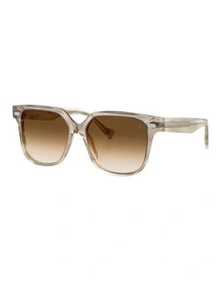 Brunello Cucinelli  Acetate Sunglasses in Beige