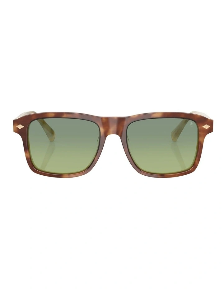 Brunello Cucinelli  Acetate Sunglasses in Brown image 2