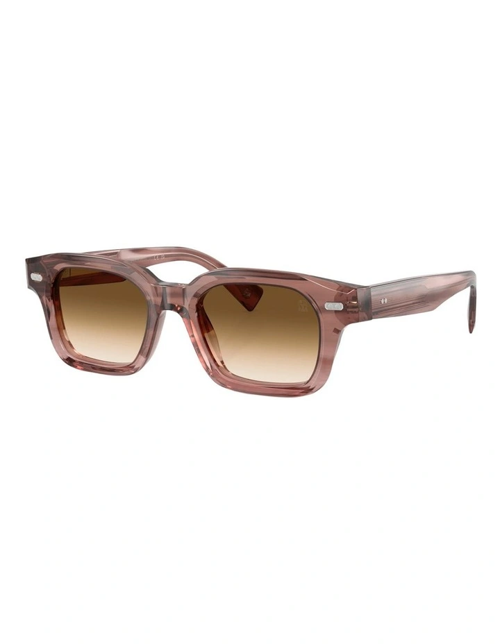 Brunello Cucinelli JARED Acetate Sunglasses in Violet image 1