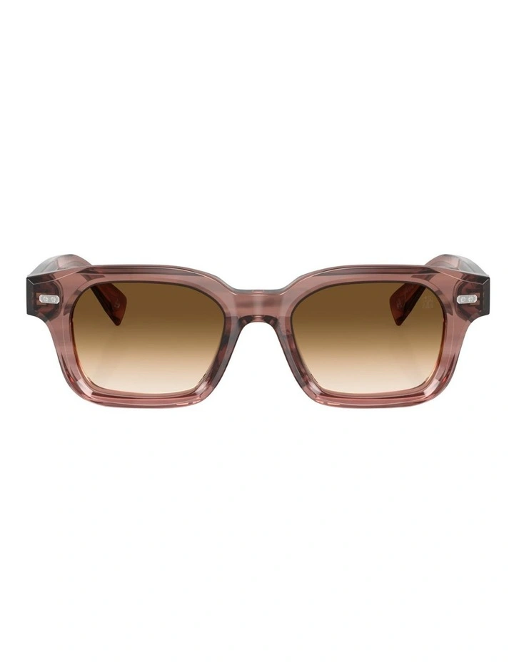 Brunello Cucinelli JARED Acetate Sunglasses in Violet image 2