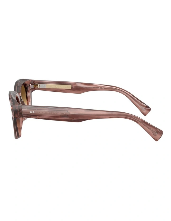 Brunello Cucinelli JARED Acetate Sunglasses in Violet image 3