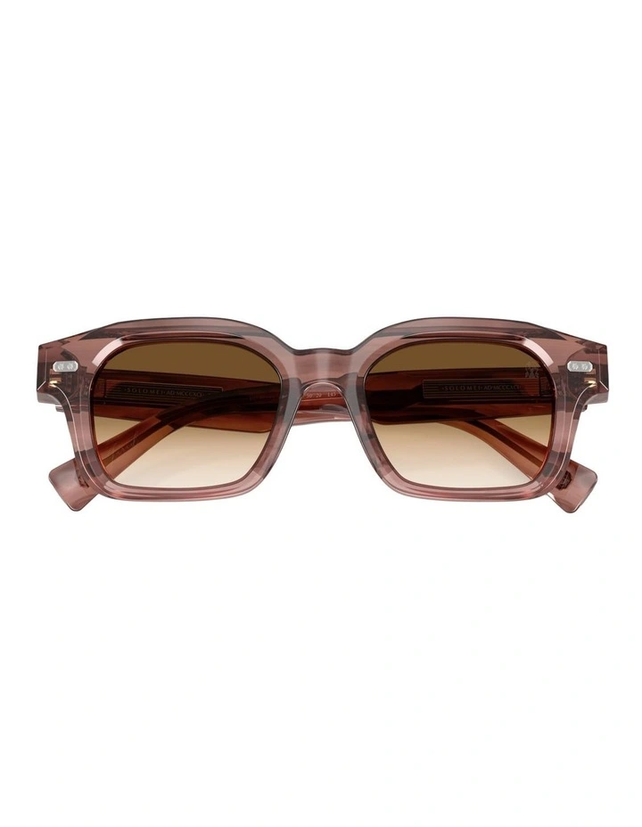 Brunello Cucinelli JARED Acetate Sunglasses in Violet image 4