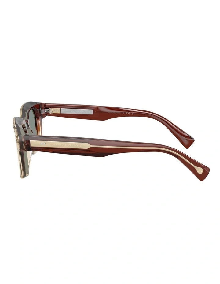 Brunello Cucinelli JARED Acetate Sunglasses in Red image 3