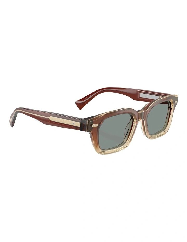 Brunello Cucinelli JARED Acetate Sunglasses in Red image 5
