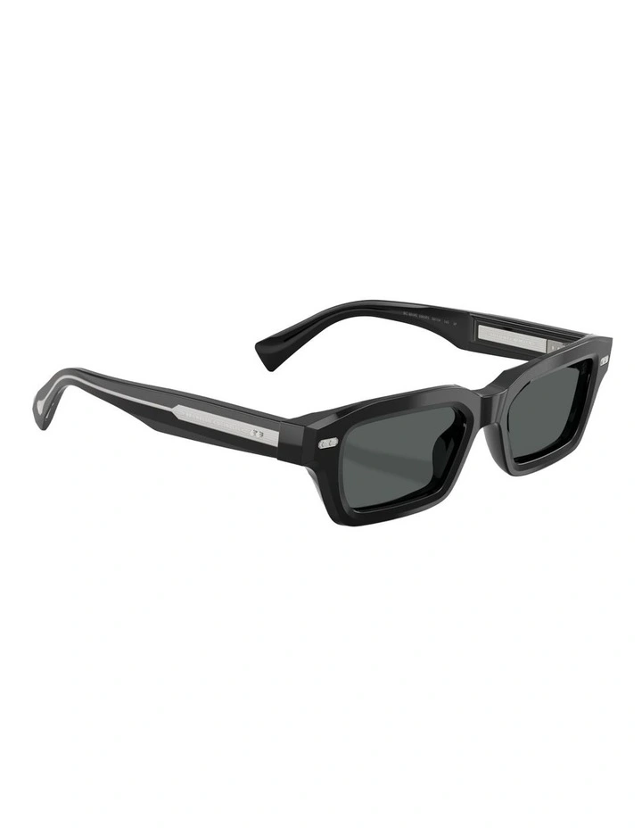 Brunello Cucinelli MARLA Acetate Polarised Sunglasses in Black image 4