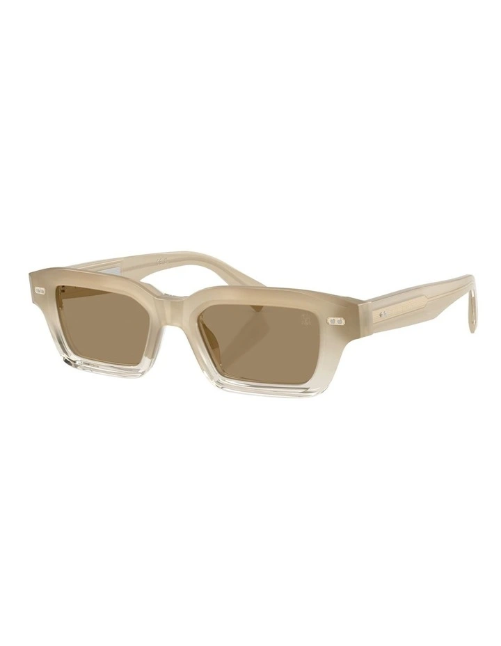 Brunello Cucinelli MARLA Acetate Sunglasses in White image 1